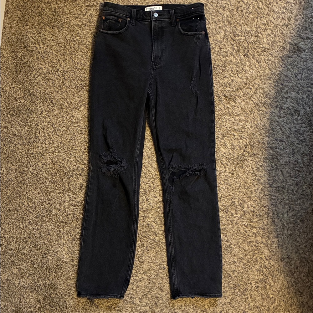 Abercrombie & Fitch The 90s Straight Ultra High Rise Jeans -Size 27/ 4R
